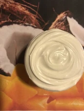 COCONUT MANGO TRIPLE WHIPPED SHEA BODY BUTTER UNREFINED DRY SKIN CARE 16 OZ