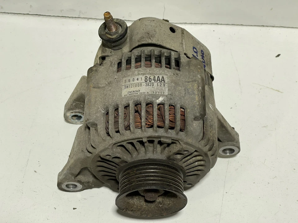 Alternador de 6 cilindros Jeep TJ Wrangler Denso CC 48 56041864AA 2001-2006 4,0 Foto 3 de 4