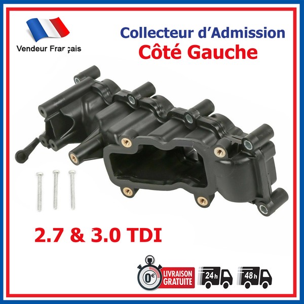 Partsline Einlass-Sammelrohr Links FüR Audi A4 B7 2.7 3.0 TDI 059129711AF-image