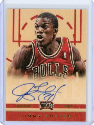 2012/13 Panini Threads Rookie Autograph #176 Jimmy Butler | eBay