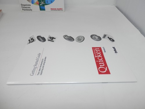 Quicken for Macintosh Version 5 New for 95 • 3.5" Floppy Big Box Software Intuit - Picture 8 of 16