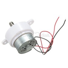 2 Wires High Torque Electric Geared Box Reduction Brushed Motor S30K DC12V 14RPM