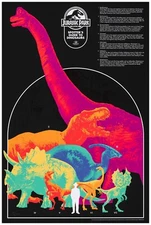 Jurassic Park - Dinosaur Guide - 1993 - Movie Poster
