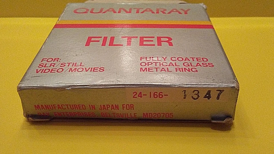 Quantaray 49mm Skylight Filter 1A New in Box with Instructions - Image 2 of 4