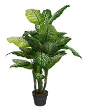 Naturae Decor Dieffenbachia Plant - Lifelike Artificial Indoor House Plant - ...