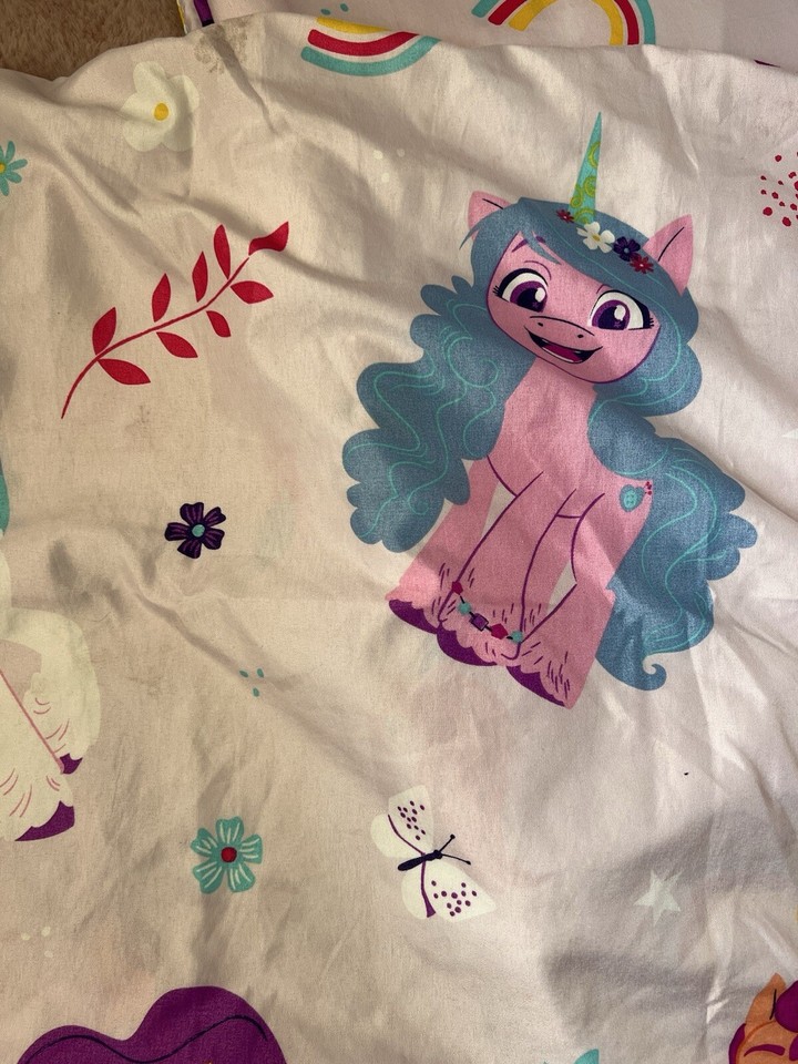 My Little Pony Single Duvet Cover And Pillow Bedding Set eBay