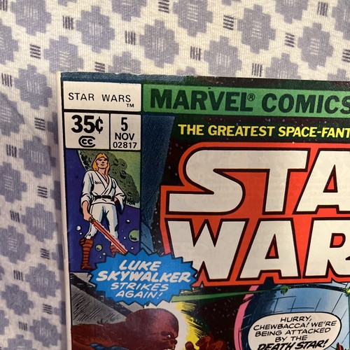 Star Wars (1977) #5 Luke Skywalker Strikes Again! Death Star 1st Print - Picture 2 of 2