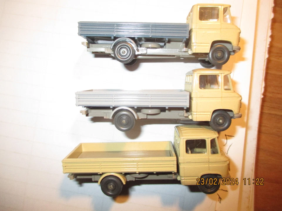 RE-WIKING -  MB L408 3 ST - MIT U/OHNE LENKRAD . MIT U/OHNE SCHEIBENWIS - Immagine 2 di 4