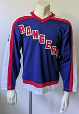 1970s New York Rangers Maska Sport Knit Jersey Doug Laurie Sporting Goods NHL