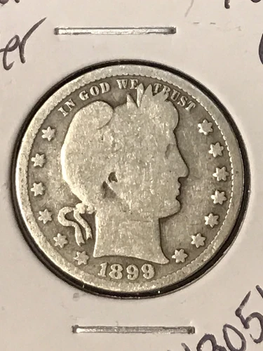 1899 Barber Quarter  G