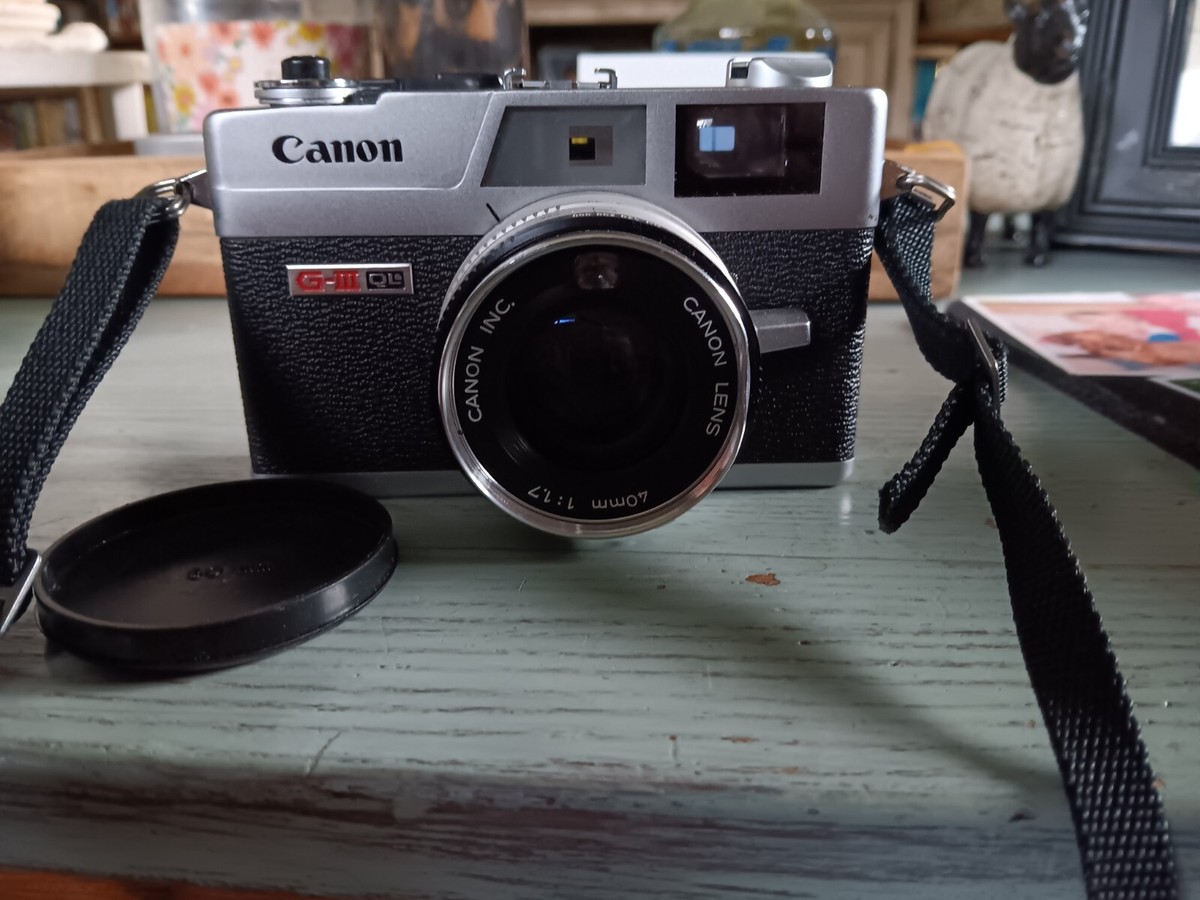 Canon Canonet QL17 G-III G3 35mm Rangefinder Film Camera w