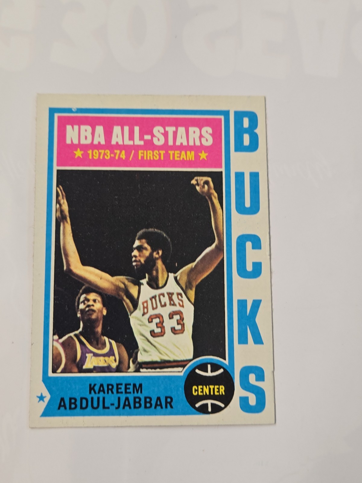 1974-75 Topps - Kareem Abdul-Jabbar #1