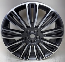 2018-2023 Land Rover Range Rover Velar 22” OEM RECON Machined Charcoal Wheel