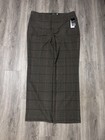 NEW Lauren Ralph Lauren Checked Twill Straight-Leg Pants Farm Olive Sz 16 NWT — photo 1