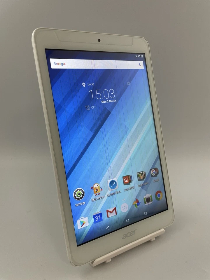 Acer Iconia One 8 B1-850 White 8" 16GB Wi-Fi 5MP Android Tablet Read Below #i02 - Image 4 of 4