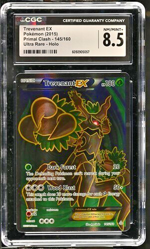 Trevenant-EX graded CGC 8.5 for sale on eBay