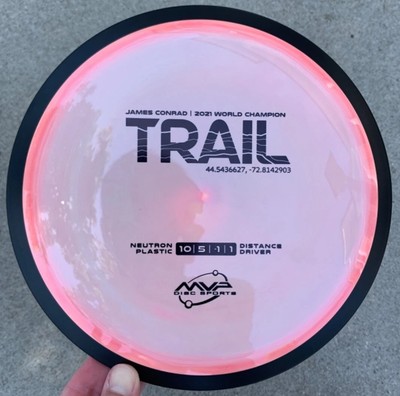 Axiom MVP Neutron Trail - Transitional Color Swirl James Conrad Series Disc Golf