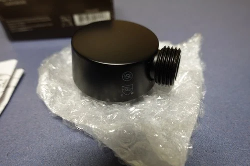 Signature Hardware SHWE2040MB Shower Supply Elbow for Hand Showers - Matte Black - Picture 5 of 10