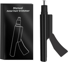 Nose Hair Trimmer for Men and Women - Manual Nose, Ear  Nose Hair Clippers for