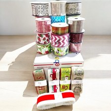 26 WIRED RIBBONS…..275 YARDS-BB……Inventory Reduction SALE