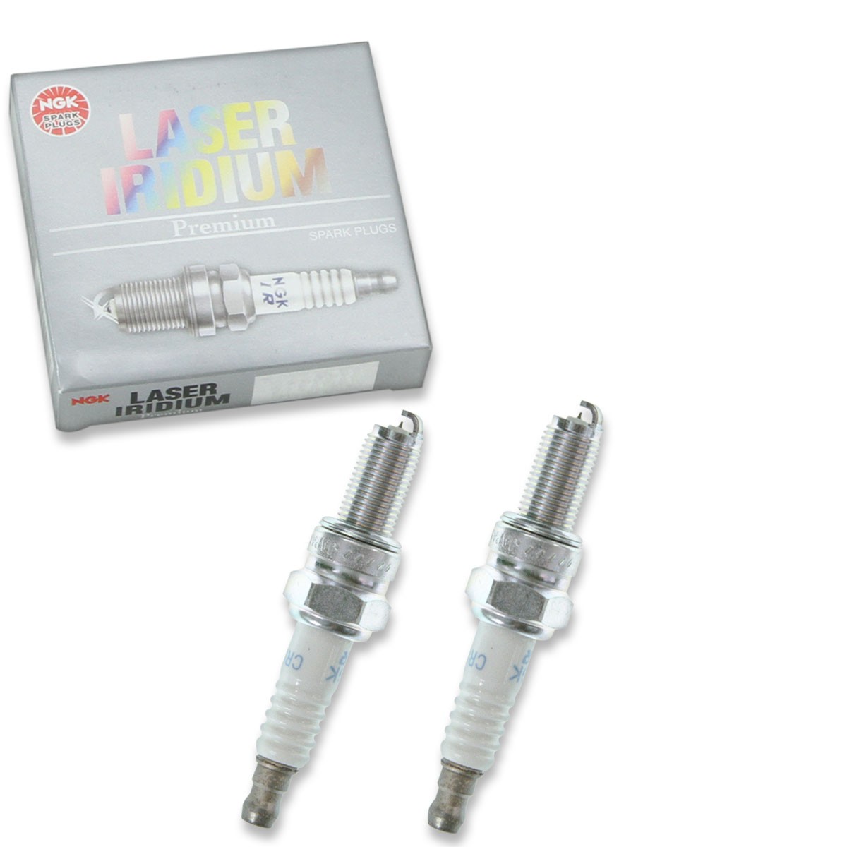 2 pc NGK 5258 CR8EIB-9 Laser Iridium Spark Plugs for 09482-00594 Ignition kb