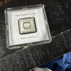 Geiger Edelmetalle Original Premium 5g Gram .999 Silver Square in Assay