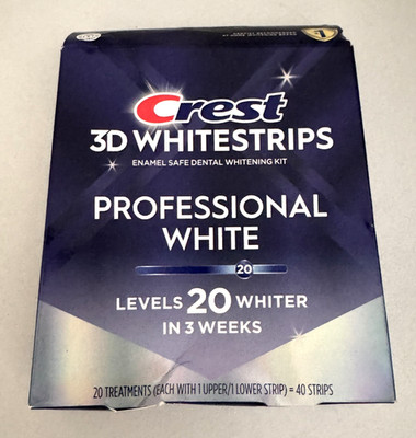 3D Whitestrips Professional Teeth Whitening Strips 20 Treatments-45 Minutes 2/28