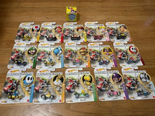Lot of 15 Hot Wheels Mario Kart, includes Mario, Yoshi, Toad, Luigi..plus BONUS 