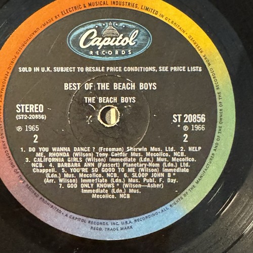 THE BEACH BOYS "BEST OF THE BEACH BOYS" - Rare UK STEREO version - 1966 - Picture 5 of 5