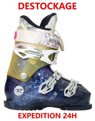 Erwachsene Skischuhe ROSSIGNOL KELIA 36 Mondopoint 23 Ski Piste Unisex Violett
