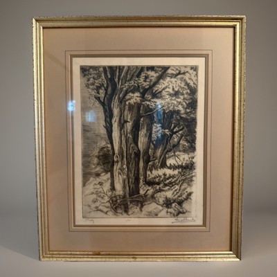 Isac Friedlander  Study  Signed, Dated 1950, And Numbered 3/10 MCM