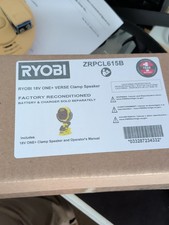 RYOBI ONE VERSE Speaker PCL615B Clamp Bluetooth 18V Cordless,no Battery
