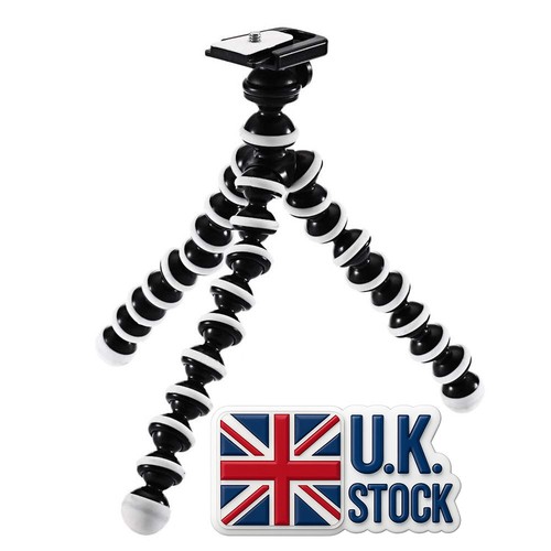 REFLEX Mini Flexibler Gorillapod Octopus Stativ Ständer für Handys & Kameras 6,5 Zoll