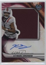 2024 Bowman U Prospect Jumbo Relic Kyron Drones #PJA-KD Auto 05jo