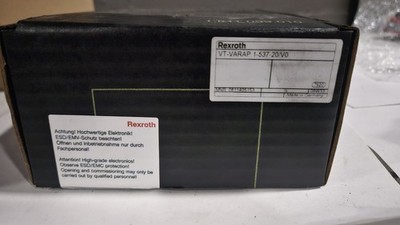 VT-VARAP 1-537-20/V0 Bosch Rexroth Valve Amplifier Control Module Card w/ Manual