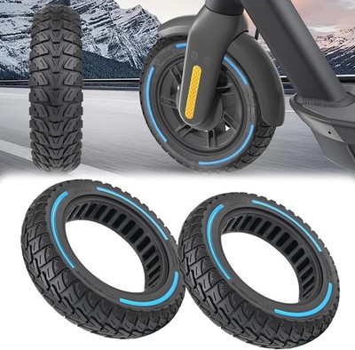 2 Stück Vollgummireifen für Ninebot G30/G30d/G30e/G30lp/G30 Max 10x2.5 Zoll E