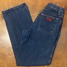 Wrangler Boys 20X No 22 Jeans Size 14 Regular Western Cowboy Adjustable Waist