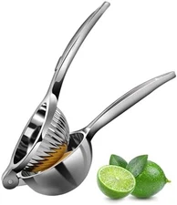 Heavy duty lemon squeezer manual citrus press metal fruit juicer