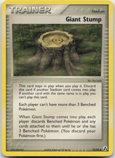 Giant Stump 75/92 Uncommon Legend Maker Pokemon LP
