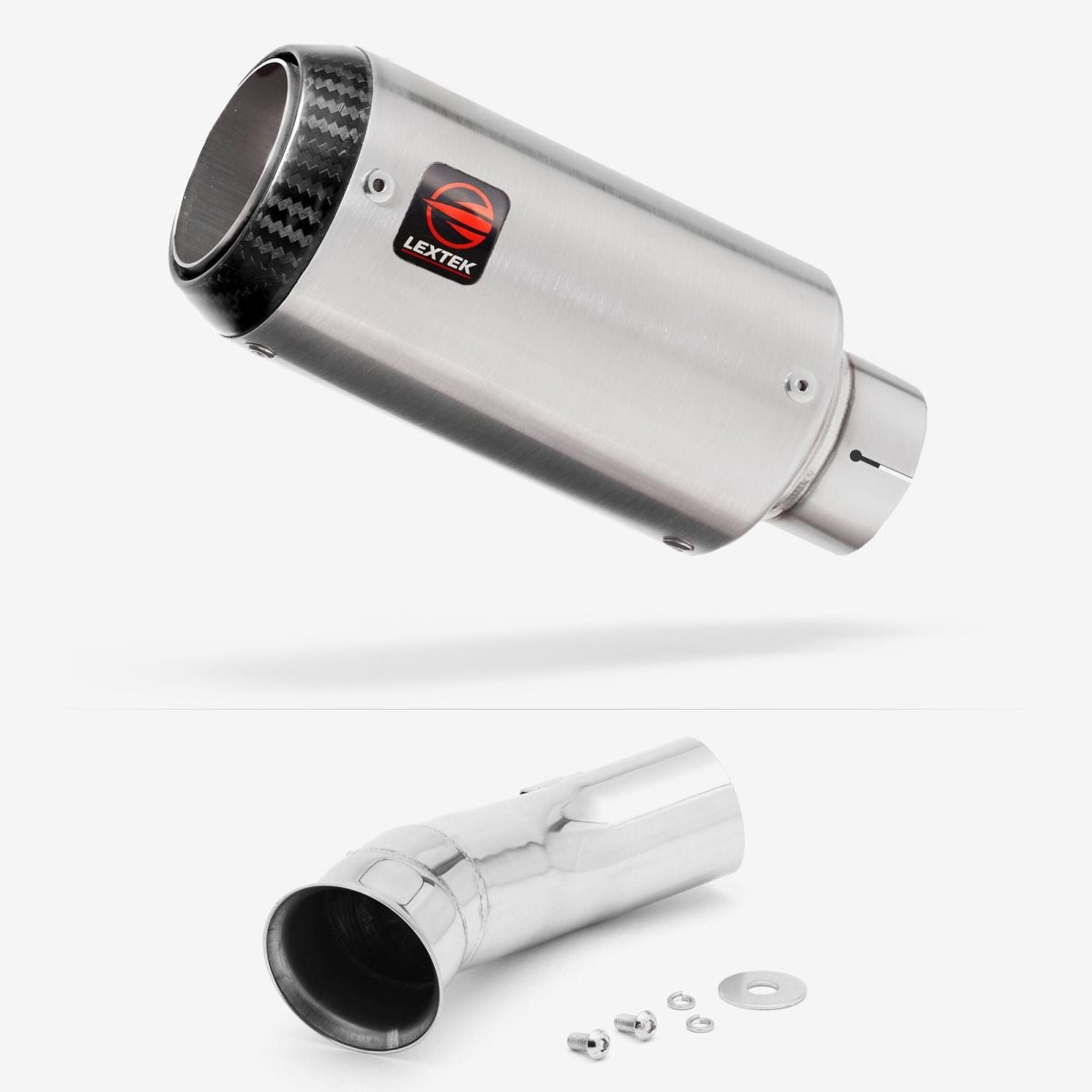 Lextek Slip-on Stainless Steel 150mm Exhaust for KTM 790 Duke 18-21