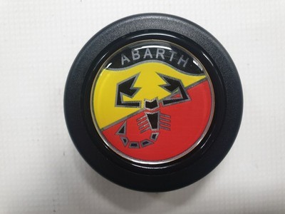 Abarth Horn Button For Momo OMP Nardi Sparco Steering Wheel 53Mm/59Mm