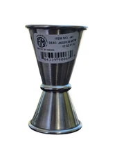 Stainless Measuring JIGGER 1/2 oz. X 1 oz, Japanese Style Cocktail Bar Shot