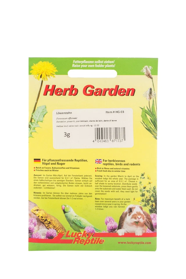 Lucky Reptile Herb Garden Samenmischungen Löwenzahn - Bild 1 von 1