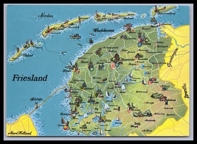 Ansichtskarte Friesland - Niederlande