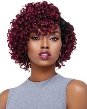 Outre Premium Purple Pack 100 Human Hair Premium Blend Salon Set Curls ROD SET