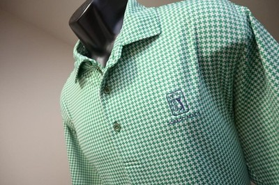 Bobby Jones TPC Golf Polo X-H20 Performance Dry Fitting Shirt Mens Sz Large