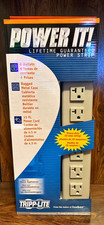 TRIPP LITE TLM615NC20 Outlet Strip 15ft 6-Outlet 20A UL White Metal Case NIB
