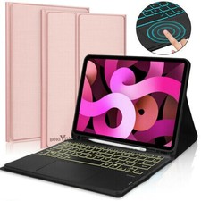 For iPad Pro 11 Inch  Air 5th/ Air 4th Generation Case with Touchpad Keyboard