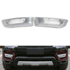 2X Front Bumper Fog Light Lamp Cover Trim Fit Range Rover Sport 2014-2017 16