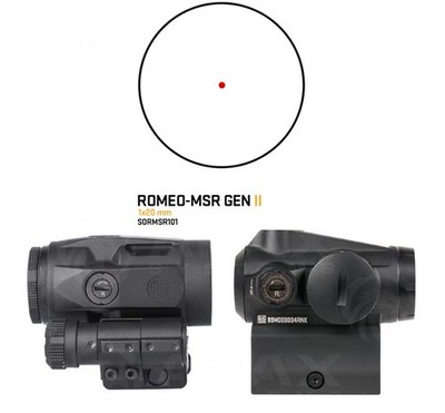 Sig Sauer ROMEO MSR Gen 2 / Juliet 3 Micro Flip Magnifier Combo Kit SORJMSR101